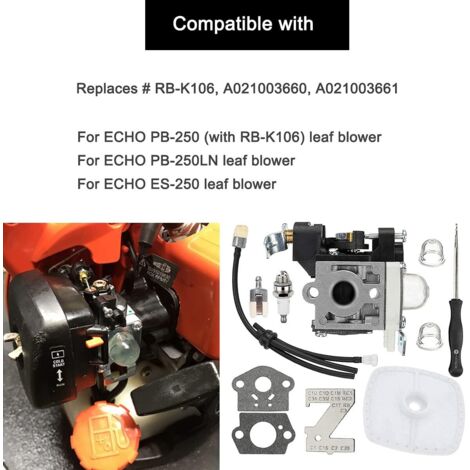 Carburateur Haute Performance De Rechange Pour Souffleur ECHO PB-251 PB-255 PB-265L ES-255