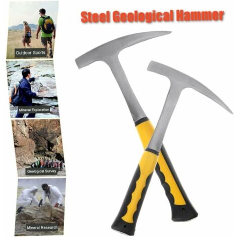 HOT! Exploration Hammer Is Used In Geological Research, Rock Climbing Exploration Fossil Excavation And Masonry - View #6