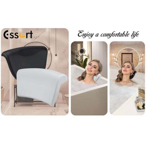 Oreiller De Baignoire Oreiller Spa Oreiller De Spa Coussin Spa Appui-tête De Bain Repose-Coussin pour Chauve-Souris Coussin De Un Raccord Polyuréthane Oreiller De Soutien 3D Luxe