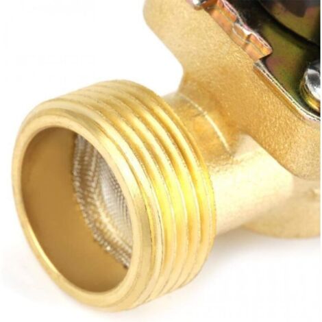 Électrovanne Magnétique Eau 220-240V G3/4 – NC 13,5 Mm – Angle 90° Ou 180° – Robinet Électrique Robuste Pour Automatisation