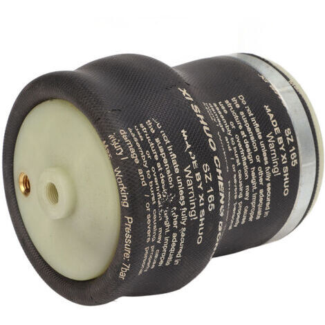 RHG Sac à ressort de Suspension pneumatique pour siège, 2,5mpa, caoutchouc métal, bonne Performance d'absorption des chocs, universel pour camions (1/4)