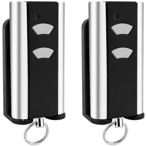 RHG Telecommande Garage Universelle pour 433.92Mhz,Telecommande Porte Garage Compatible avec Normstahl Entrematic RCU433 2K/4K ,Telecommande Universelle Porte Garage（2 articles） (1/4)