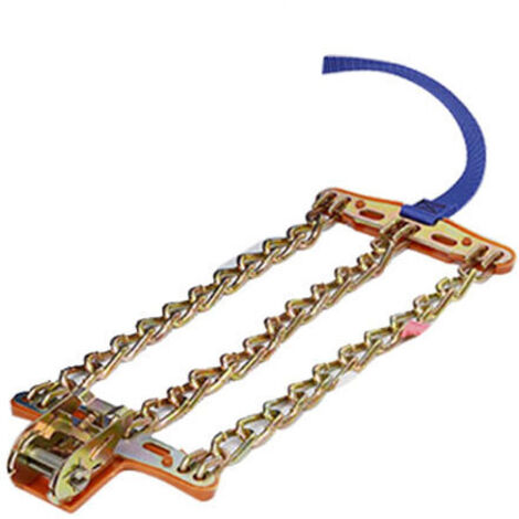 RHG Chaînes à Neige pour Voitures, chaînes de sécurité antidérapantes pour pneus de Neige d'hiver, chaînes de sécurité pour Voiture/SUV/Camion,1pc (1/5)
