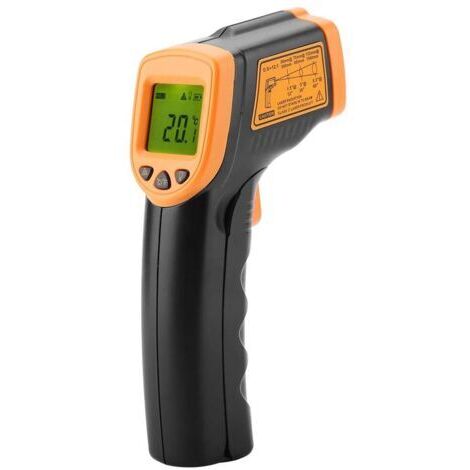 RHG SENSOR AR320 Thermomètre infrarouge numérique, écran LCD sans contact, thermomètre infrarouge laser numérique -32 °C 380 °C (-26 °F 716 °F) (1/5)
