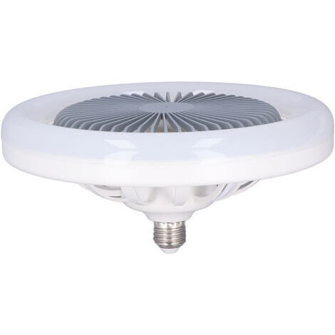 RHG Lampe de ventilateur de plafond petite E27 30W lampe de ventilateur LED réglable silencieuse pour chambre d'enfant chambre 85265V (1/5)