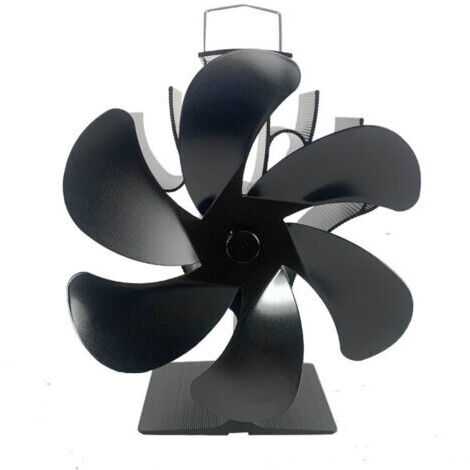 RHG Ventilateur Poêle à Bois & Cheminée - Alimenté à la Chaleur, Silencieux, 6 Pales (1/5)
