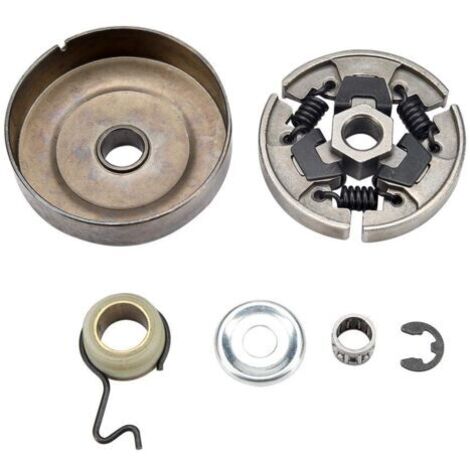 RHG Kit d'embrayage pignon pour tronçonneuse Stihl 017 018 021 023 025 MS170 MS180 MS210 MS230 MS250Métal durableInstallation simple (1/5)