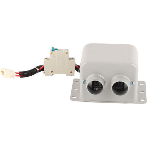 RHG 800W Chauffage Réchauffeur Electrique de Voiture, 2 Trous Hiver Chauffage Réchauffeur de Vitre Dégivreur Antibuée à Haute Efficacité pour le Camping, Dégivrage en Verre (1/5)