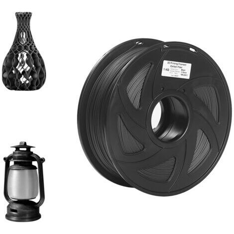 RHG Filament pour imprimante 3D en fibre de carbone + PLA, 1,75 mm, bobine de 1 kg, précision dimensionnelle : +/- 0,02 mm (1/5)