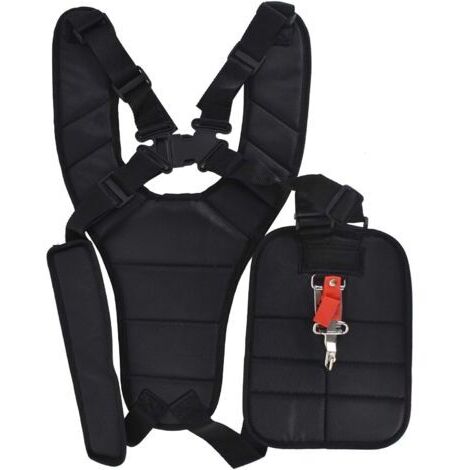 RHG Harnais de fil de tondeuse avec deux épaules, harnais pratique de fil de deux épaules de batteur, harnais de fil de batteur de tondeuse accessoires de tondeuse,réglables pour le jardin de tond (1/5)