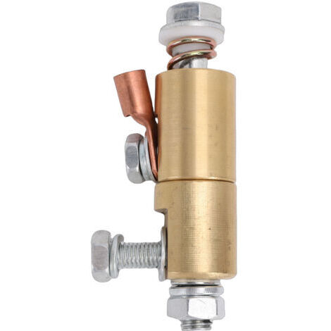 RHG Adaptateur de masse pivotant 500 A avec rotation à 360° pour pinces de masse à trou M10 (MIG, MMA, TIG, ARC) (1/5)