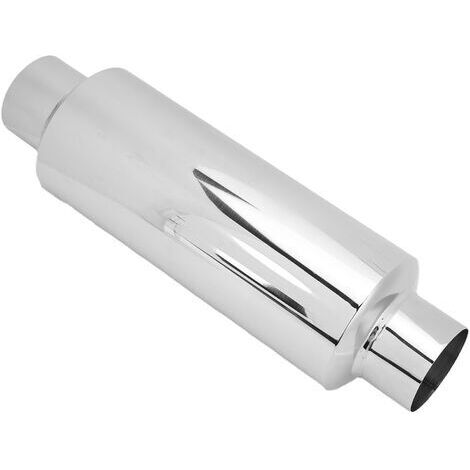 RHG Silencieux d'échappement 2.5in Straight Through Inox Silencieux Cotton Universal (1/5)