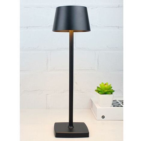RHG Lampe de chevet LED rechargeable 5200mAhAutonomie 10-20hIndice IP54Éclairage 360°Métal léger pour intérieur et extérieur (1/5)
