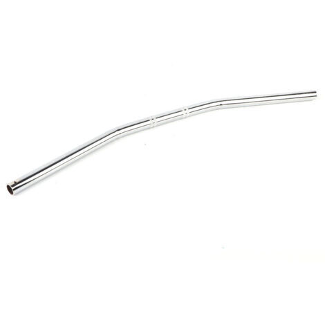 RHG 7/8Inch 22MM Moto Retro Bend Guidon Guidon Argent (1/4)
