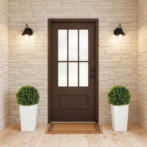 RHG Lot de 2 Boules d'Eucalyptus Artificiel 65 cmProtection UV, 330 Feuilles, Pot InclusVert (1/5)