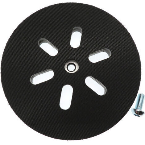 RHG Disque Abrasif 150 mm Plateau Ponceuse Compatible avec Bosch GEX 150, GEX 150 AC, GEX 150 Turbo Ponceuse Dureté (1/5)