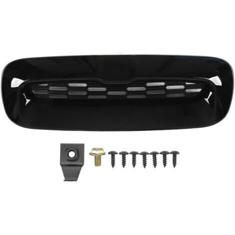 RHG 2 pièces capot moteur avant garniture d'aération noir brillant couvercle de sortie d'air remplacement pour Cooper S R56 R55 R57 R58 R59 (1/4)