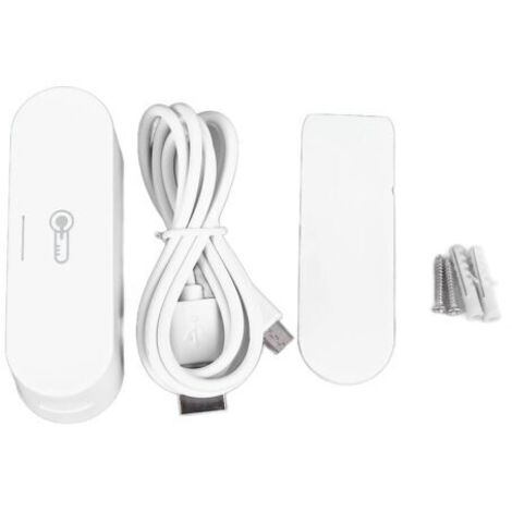 RHG Capteur de Température et d'Humidité ZigBee pour le Suivi en Temps Réel avec Alimentation USB pour TUYA Smart (1/5)
