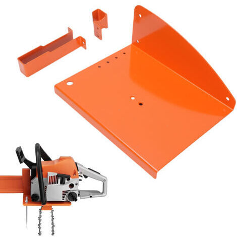 RHG Support mural robuste pour tronçonneuse compatible avec les modèles MS250, MS251, MS170, MS171 et MS172 (1/5)