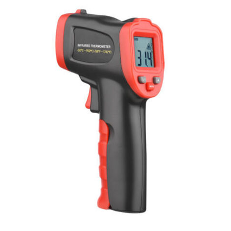 RHG Thermomètre infrarouge portatif multifonction laser à anneau monochrome, pistolet de mesure de température industriel sans contact sans batterie WT326D (-50℃~950℃/-58℉~1742℉) (1/5)