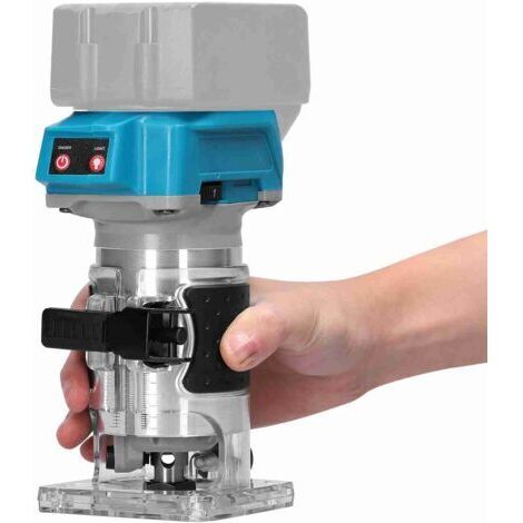 RHG Défonceuse brushless 18000 tr/min vitesse réglable menuiserie (1/5)