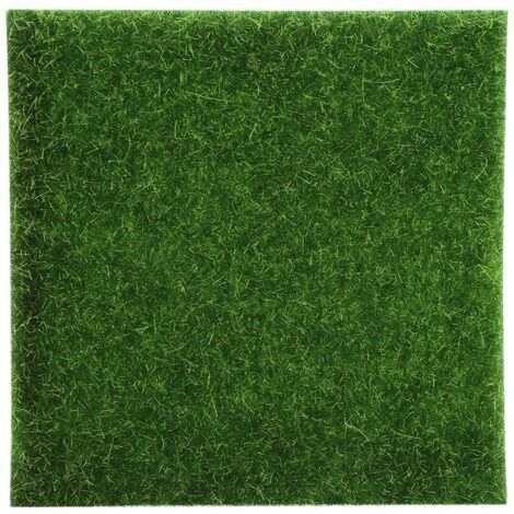 RHG 10 PCS Gazon artificiel Tapis de pelouse Jardin Micro Paysage Ornement Décoration de la maison (1/5)