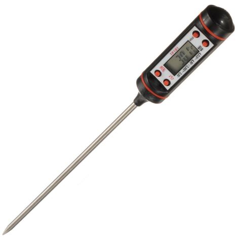 Thermomètre de cuisine à sonde numérique Idéal pour viande/vin/confiture et autres aliments (1/5)
