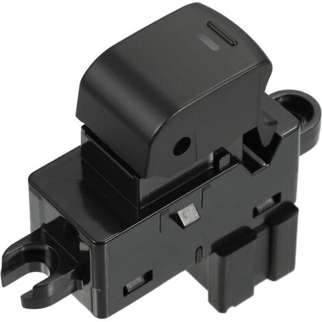 1 Bouton de Commande de Fenêtre de Voiture à 6 Broches Compatible avec Nissan Qashqai J10 Compatible avec Navara NP300 D40 OE 25411EA00A 25411EA03A 25411JD000 12 V Noir (1/5)