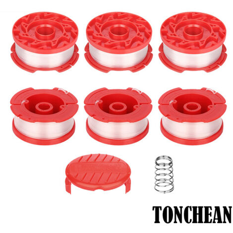 Nylon Trimmer Line, 0.065" Spool, Nylon Trimmer Head, Cutting Line, CMZST065 CMZST120SC Spool, 6+1+1 Pcs Set