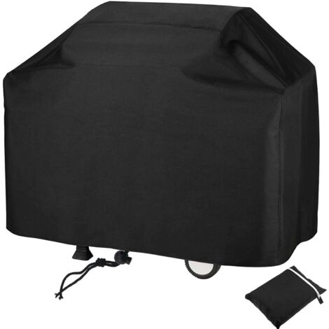 TONCHEAN Housse Barbecue Bâche Résistante de 210D Oxford Protection BBQ à Gaz,Couverture de Grill House Protection BBQ à Gaz Charbon Camping Anti l'eau/UV/Vent/l'Humidité/Antipoussière -10060150cm