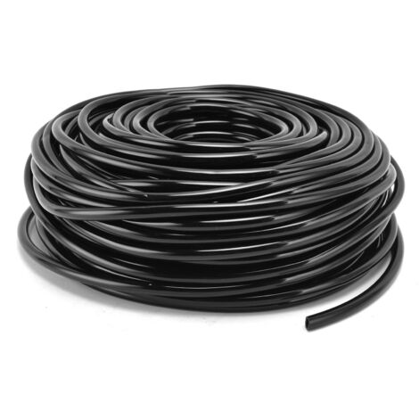 Tuyau Flexible de tuyau d'irrigation goutte à goutte de 50m / 164ft 4/7 pour l'agriculture de pelouse de parterre de fleur de jardin (1/5)