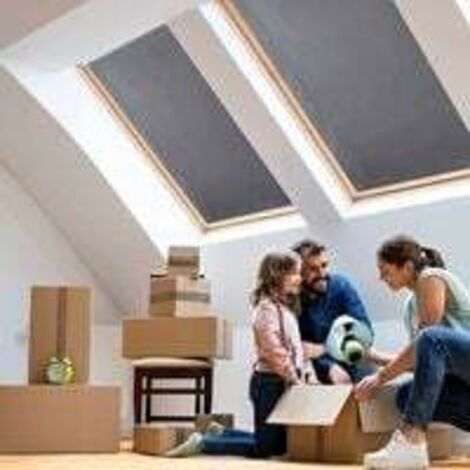 MINKUROW Rideaux Aveugles Avec Ventouse À Isolation Thermique Pour Sun Faisceau Réflecteur Fenêtres De Toit Velux Sucker 60x120Cm Gris Foncé : Un Best-Seller Cet Hiver sur dans le Lyon France
