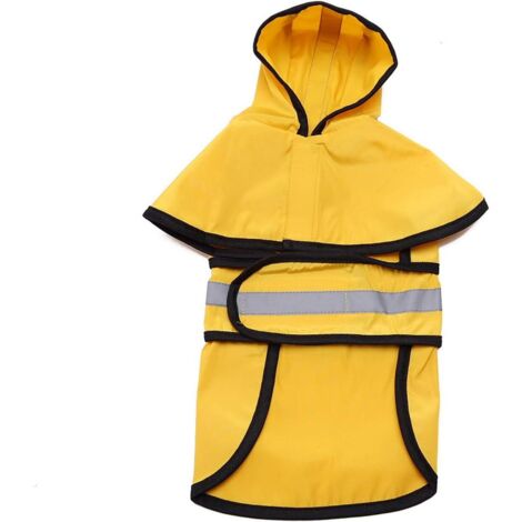 Manteau De Pluie Imperméable Pour Chien Zellar, Adjustable Et Léger