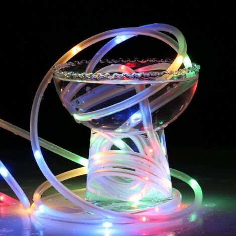 Guirlande Lumineuse LED Tube 6 Mètres - 216 LEDs, IP65 étanche - Télécommande, 6 Modes, Minuterie - Pour Noël, Décoration - 3