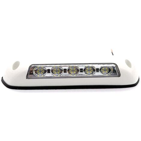 LED 12V Sunshade Projecteur，Camping Car Ultra Plat, LED 12V Camping Encastrable éClairage IntéRieur Auto Cars Yachts Portes de Camping-Car Couloirs Feux ModifiéS