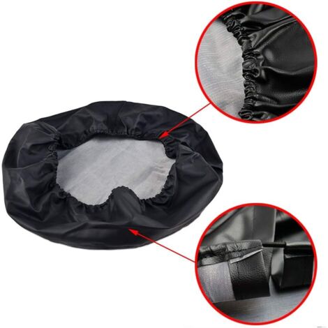 Housse Roue de Secours, Housses de Pneus, Housse de Protection Pneu, Housse de Pneu Voiture, Anti Poussière Neige pour Remorque de Voyage, SUV, Diamètre dans Les 66cm,avec Crochets Autocollants, Noir Housse Roue de Secours, Housses de Pneus, Housse de Protection Pneu, Housse de Pneu Voiture, Anti Poussière Neige pour Remorque de Voyage, SUV, Diamètre dans Les 66cm,avec Crochets Autocollants, Noir