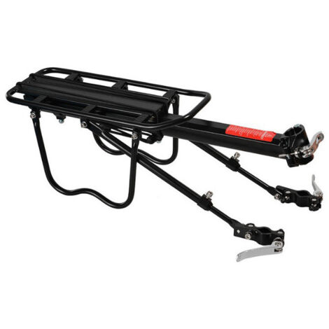 Shmshng – Porte-vélos arrière en aluminium – Charge maximale 50 kg – Conception à dégagement rapide – Livré avec cordes élastiques (1/5)