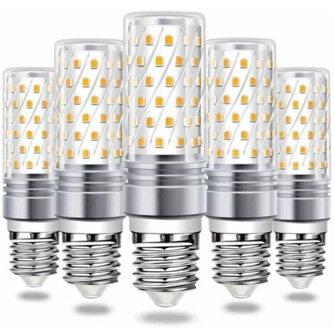 Ampoule de maïs LED E27 16W, 6000K lumière chaude 900LM lumineux AC 230V suspension E27 360 ° LED faisceau, lot de 5 (1/5)