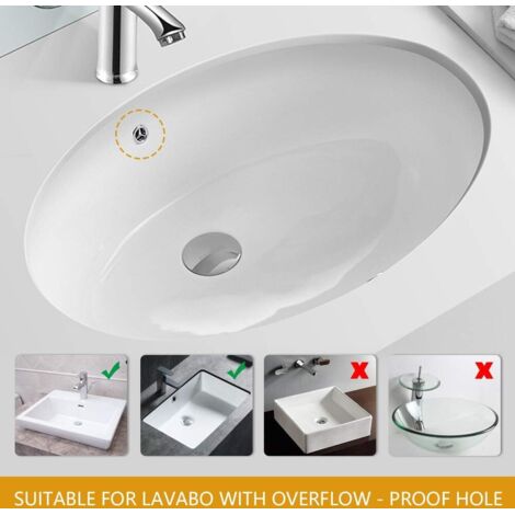 Tige De Vidange Lavabo Inoxydable - Bille 1.2 Cm, Diamètre 4.5 Mm, Pour Réparation Bonde évier Salle De Bain
