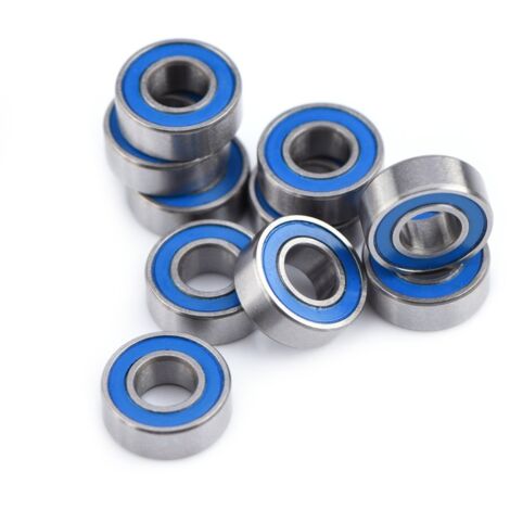 Galozzoit – Lot de 10 roulements à billes miniatures en acier – Double blindage – Dimensions 5 x 11 x 4 mm – Pour imprimantes 3D et quadcopters (1/5)