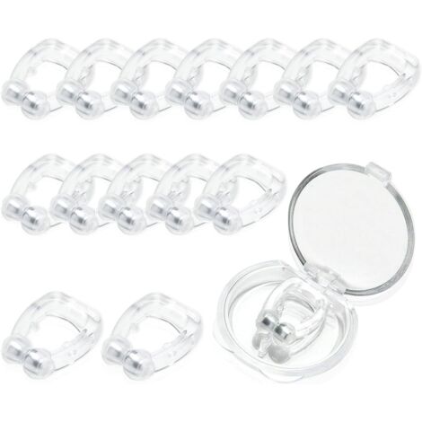 15 PCS Clip Nasal Magnétique Anti Ronflement,Clip Nasal Anti Ronflement,Dispositif Anti Ronflement,Anti Ronflement Magnétique,Améliore la Respiration pour un Sommeil plus Confortable (15 PCS) (1/5)