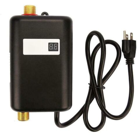 Chauffe-eau électrique instantané sans réservoir 3000 W pour cuisine et salle de bain