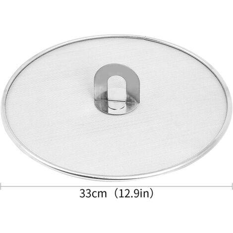 Écran Anti-éclaboussures Pour Poêle, En Acier Inoxydable, Prévient Les éclaboussures D'huile Chaude - Maison