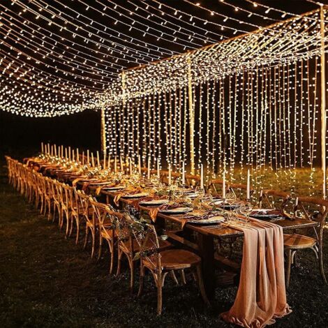 Guirlande Lumineuse Extérieure 500 LED - 16+5 Mètres, 8 Modes, IP65, Timer - Parfaite Pour Noël, Mariages & Balcons
