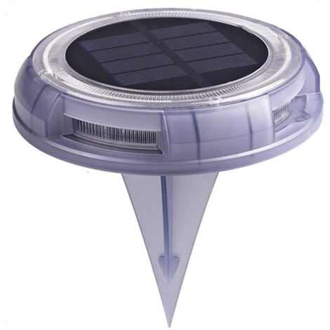 LED Lampe Solaire Exterieur, Lumiere LED Exterieur Solaire et Auto On/Off Lampe de pont Solaire avec étanchéité IP68 pour Escalier passerelles, jardins, patios (Chaud-blanc lot de 4) (1/5)