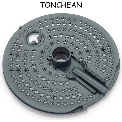 TONCHEAN Accessoire éplucheur V2 pour Thermomix TM6, TM5, TM31 • Éplucheur de pommes de terre avec râpe en plastique robuste • Convient aux carottes, légumes, diamètre 14,5CM (1/5)