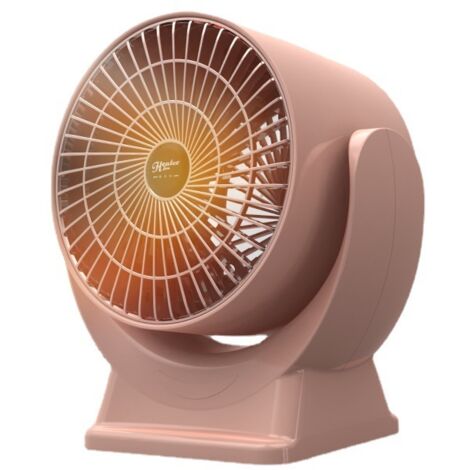 Mini Radiateur 800 W, Mini Radiateur Soufflant à Économie dÉnergie avec Chauffage Rapide de , Chauffage dAppoint Economique Silencieux, Petit Chauffage dAppoint avec Thermostat Bureau-rose (1/2)