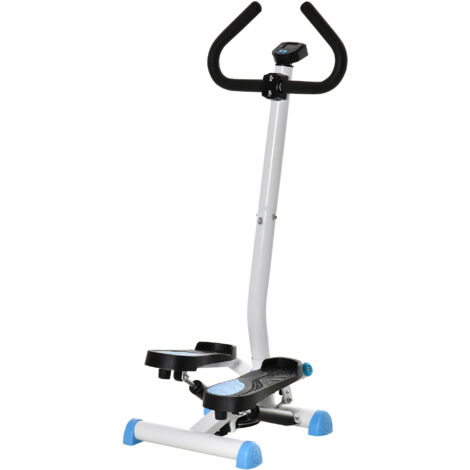 Appareil de fitness Stepper, écran LCD, pédales antidérapantes, acier et ABS, 55 x 44 x 108 cm, jusqu'à 100 kg (1/5)