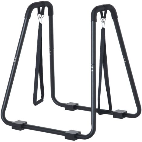 Barres parallèles , station de dips, capacité de charge jusqu'à 120 kg, équipement de fitness pour usage domestique, barres parallèles, appareil de callisthénie pour l'entraînement de la force (1/5)