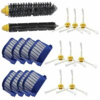 Kit De 18 iRobot Roomba Aspirateur Robot Filtre + Brosse Latérale Pour 600/610/611/627/620/630/650